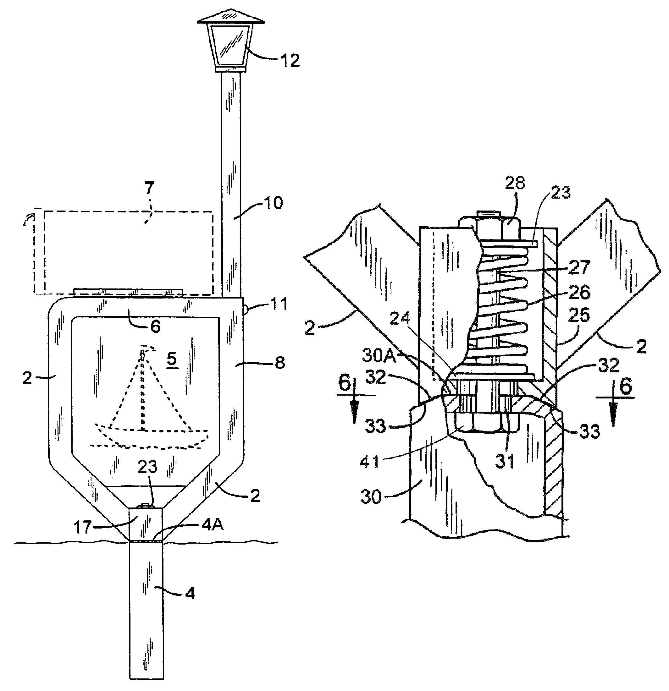 Yieldable support for a mailbox