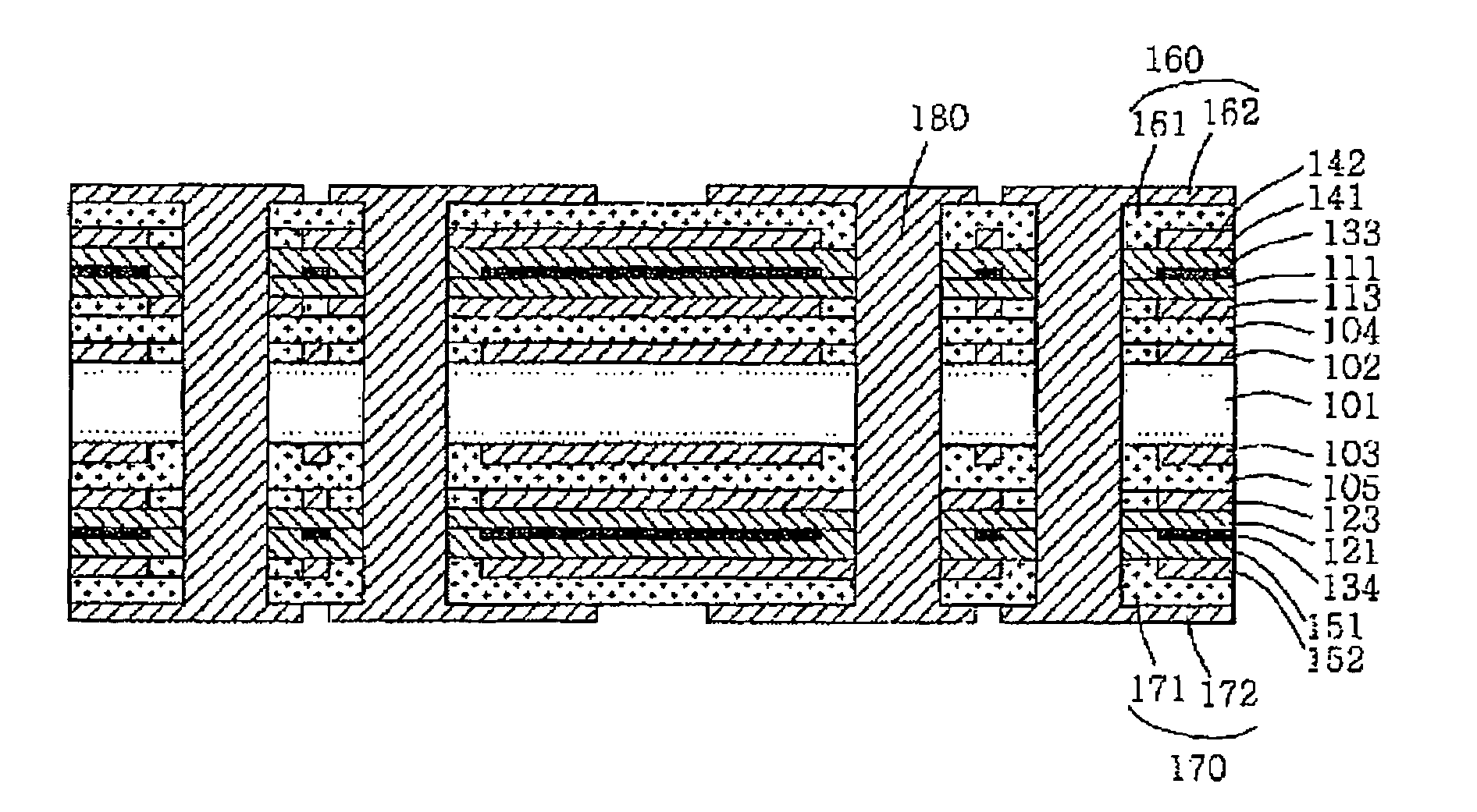 Method of fabricating printed circuit board having embedded multi-layer passive devices