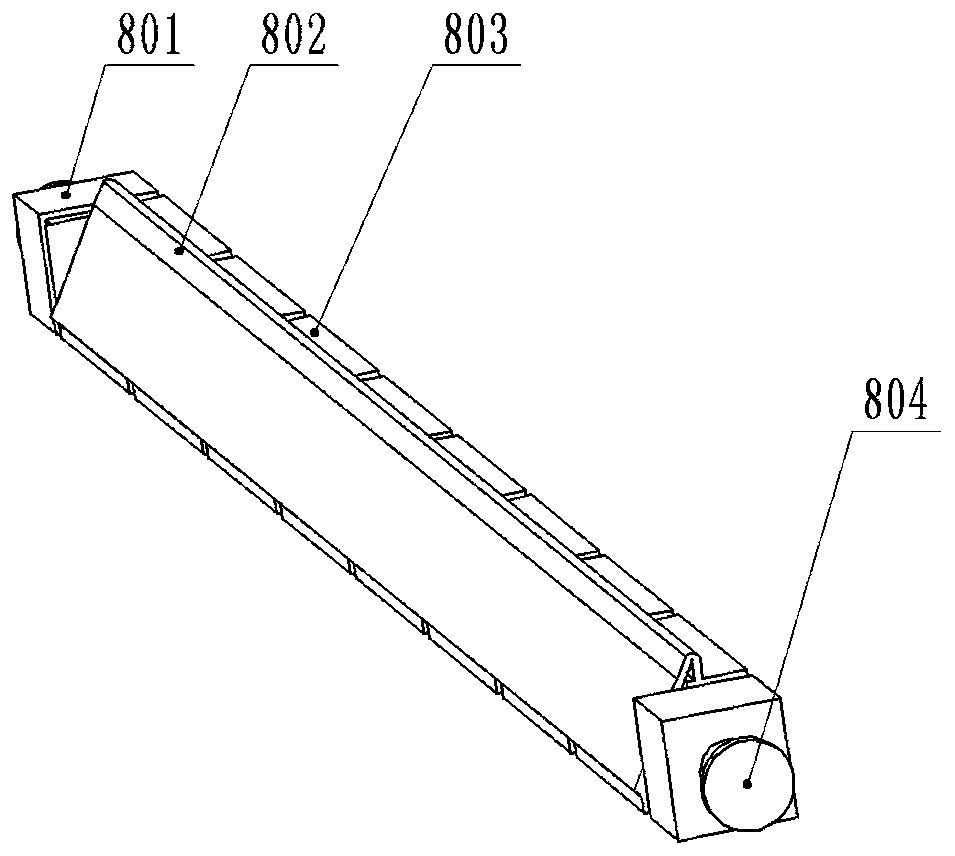 Garage auxiliary parking device