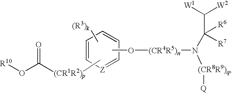 Acid and ester compounds and methods of using the same