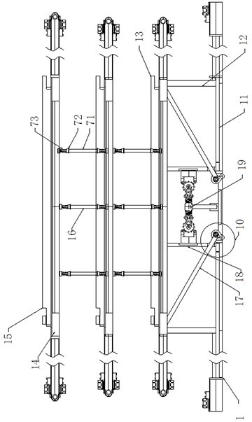 A flexible circuit board component transportation device