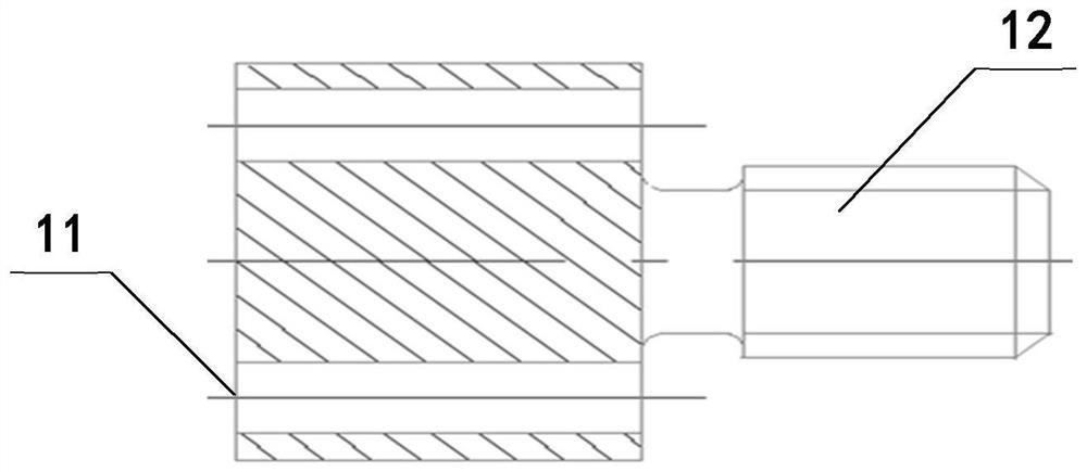 Tool for detecting location degree of positioning pin hole of fuel hole of cylinder cover