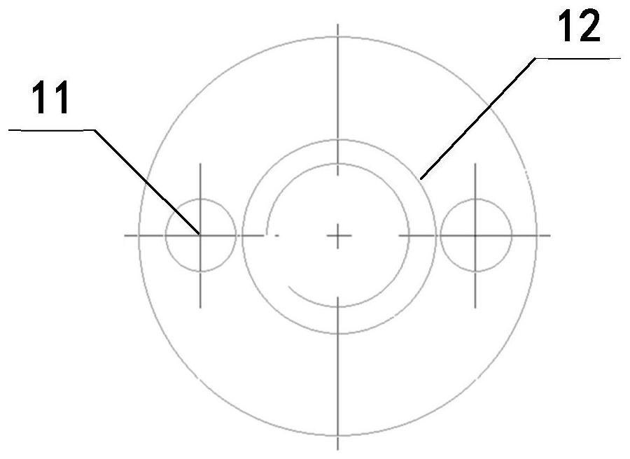 Tool for detecting location degree of positioning pin hole of fuel hole of cylinder cover