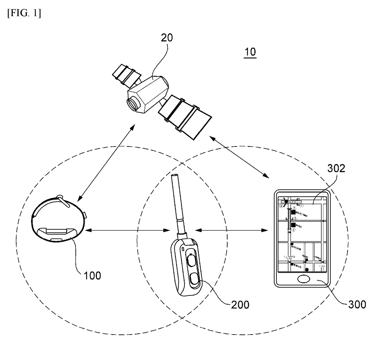 Method and device for tracking location of animal