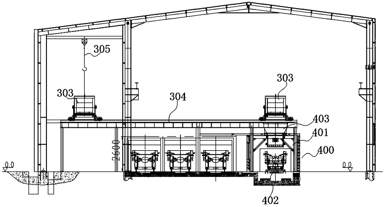 A shield segment prefabrication intelligent assembly line