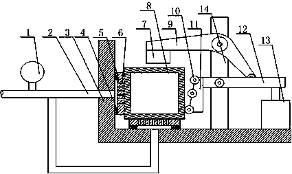 Verticality measurement device for cross frame of vertical hinged door and window