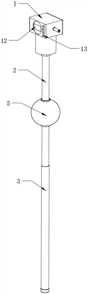 Magnetostrictive scale for measuring water level of open channel