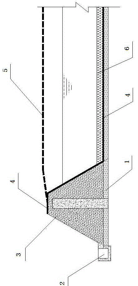 Novel three-proofing salt field and construction method thereof