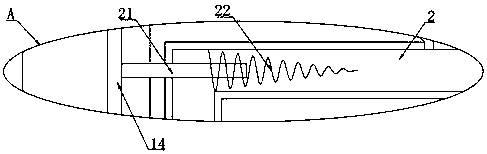 Heat dissipation structure for motor