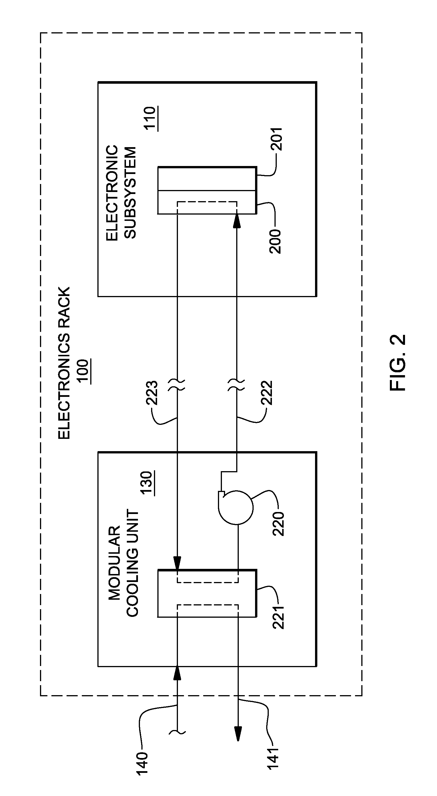 Flow boiling heat sink with vapor venting and condensing