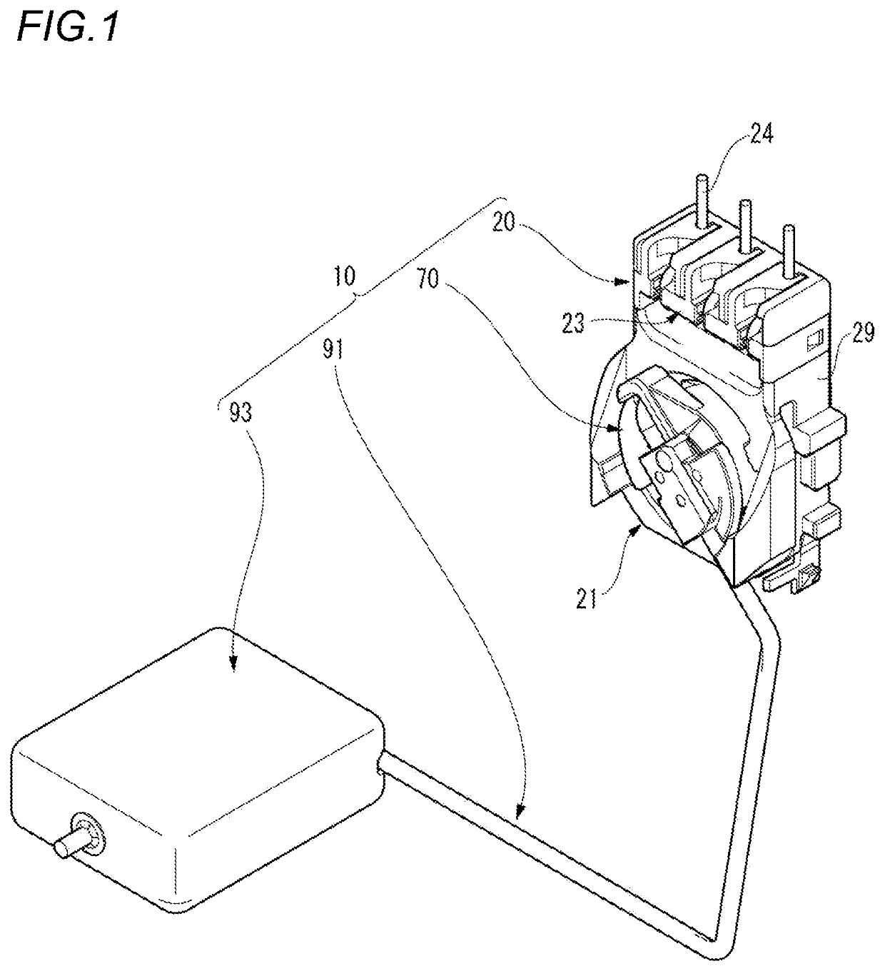 Liquid level detection device