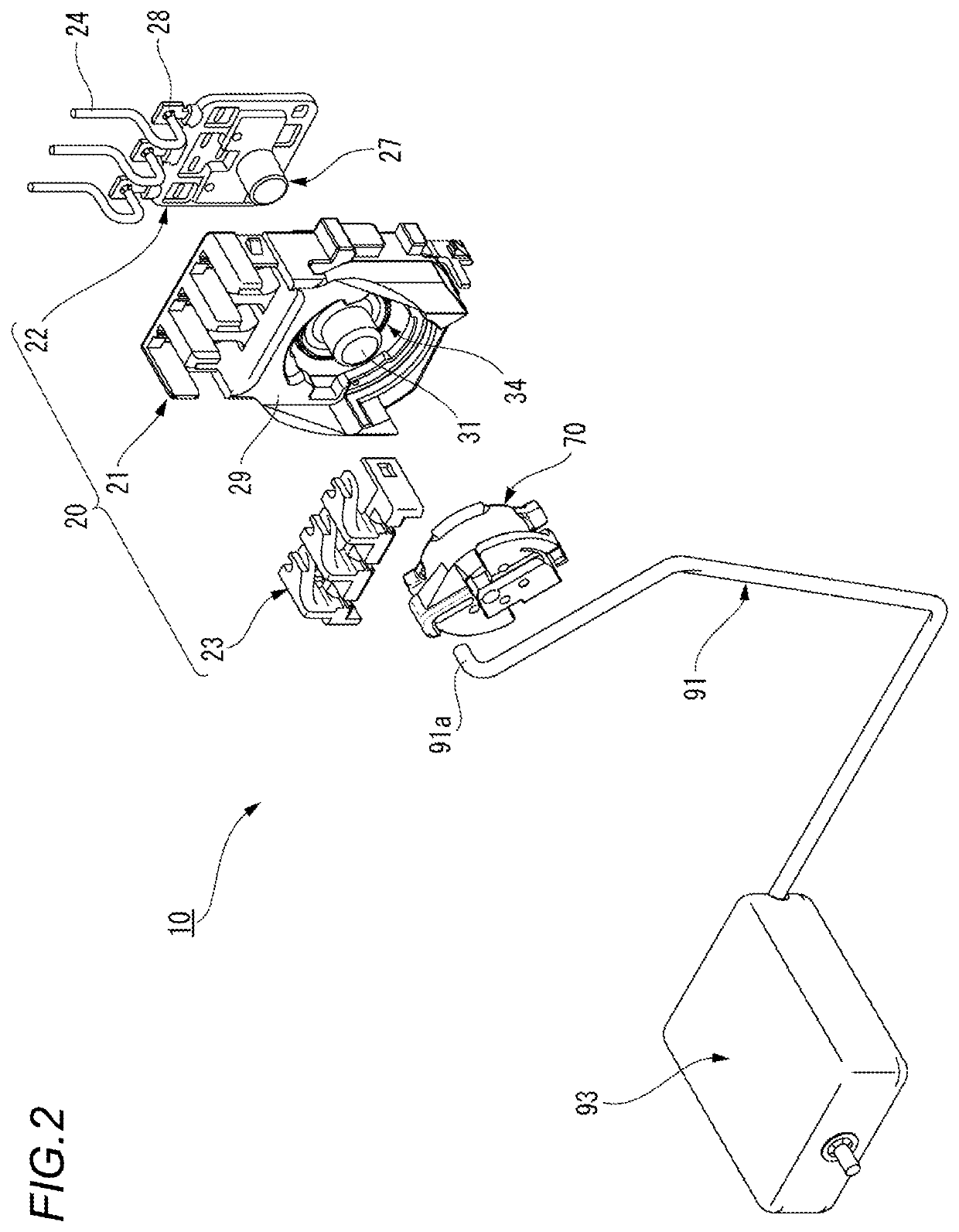 Liquid level detection device