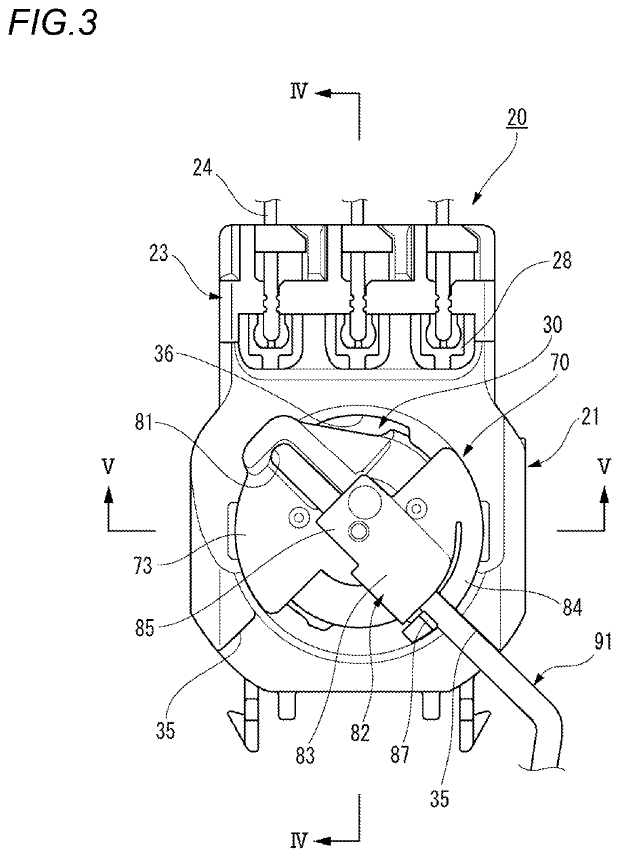 Liquid level detection device