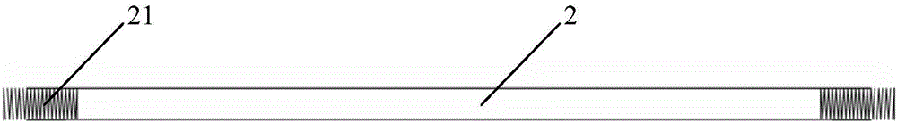 Bridge bent cap supporting device without ground support and related supporting parts