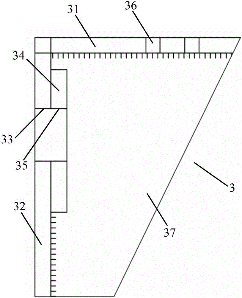 Bridge bent cap supporting device without ground support and related supporting parts