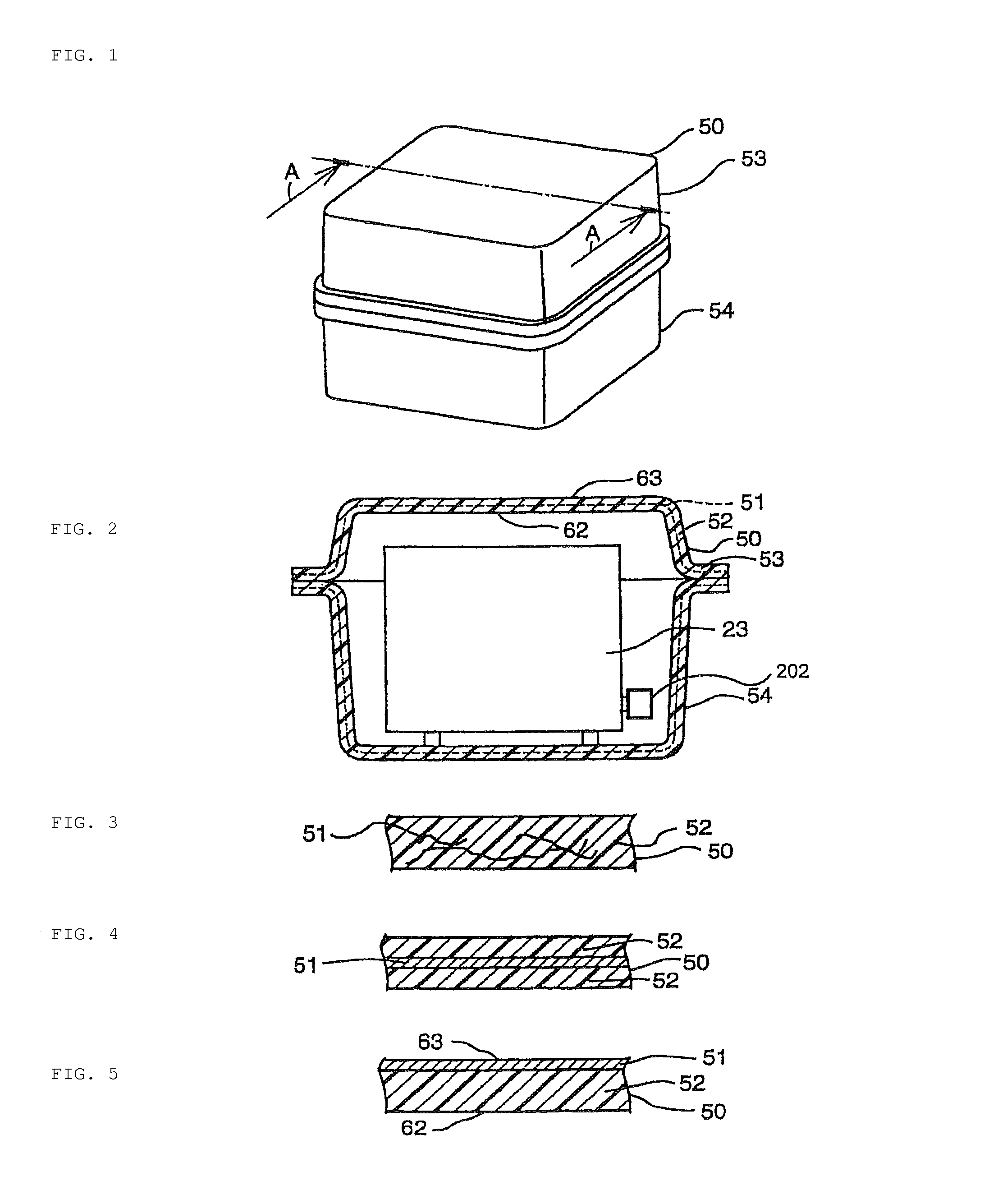 Fuel cell stack casing