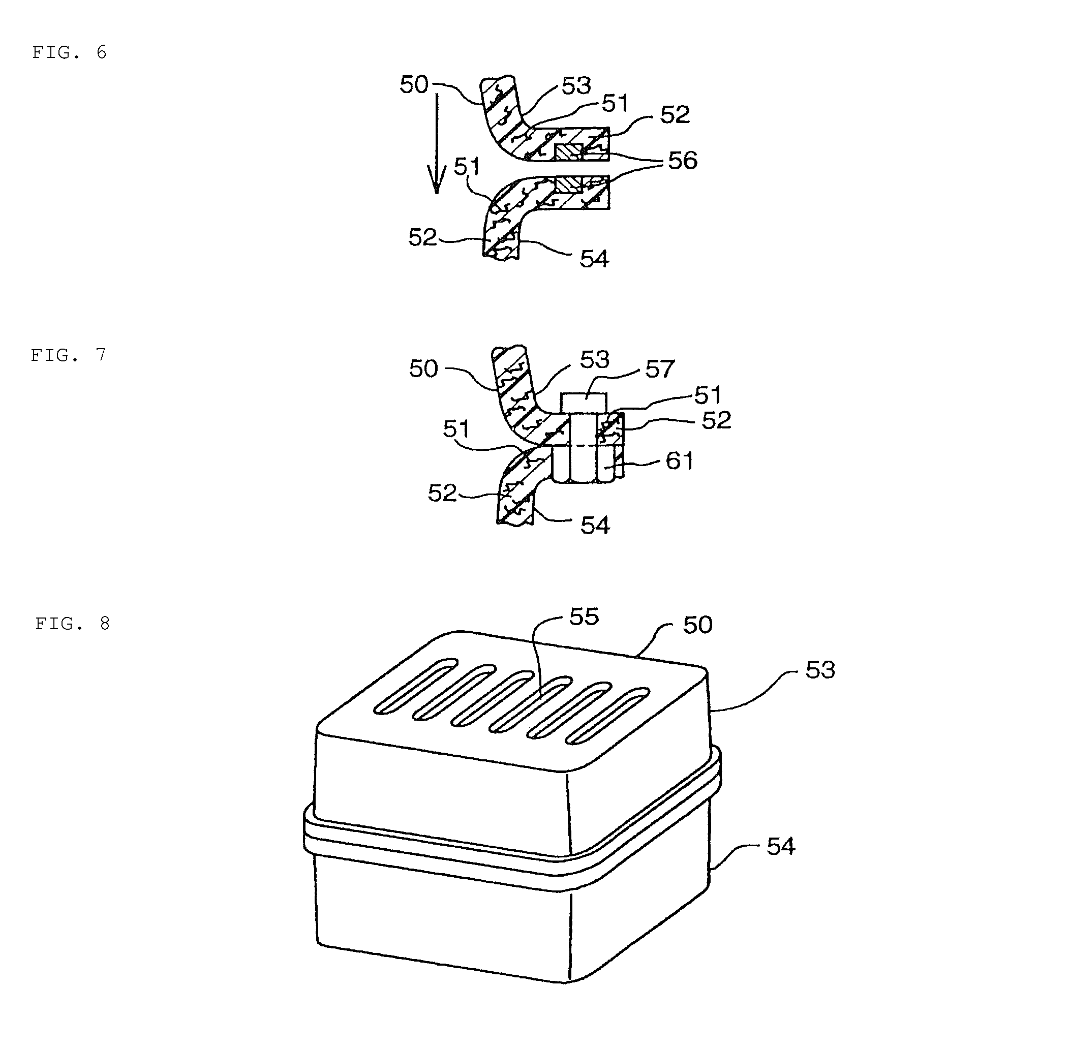 Fuel cell stack casing