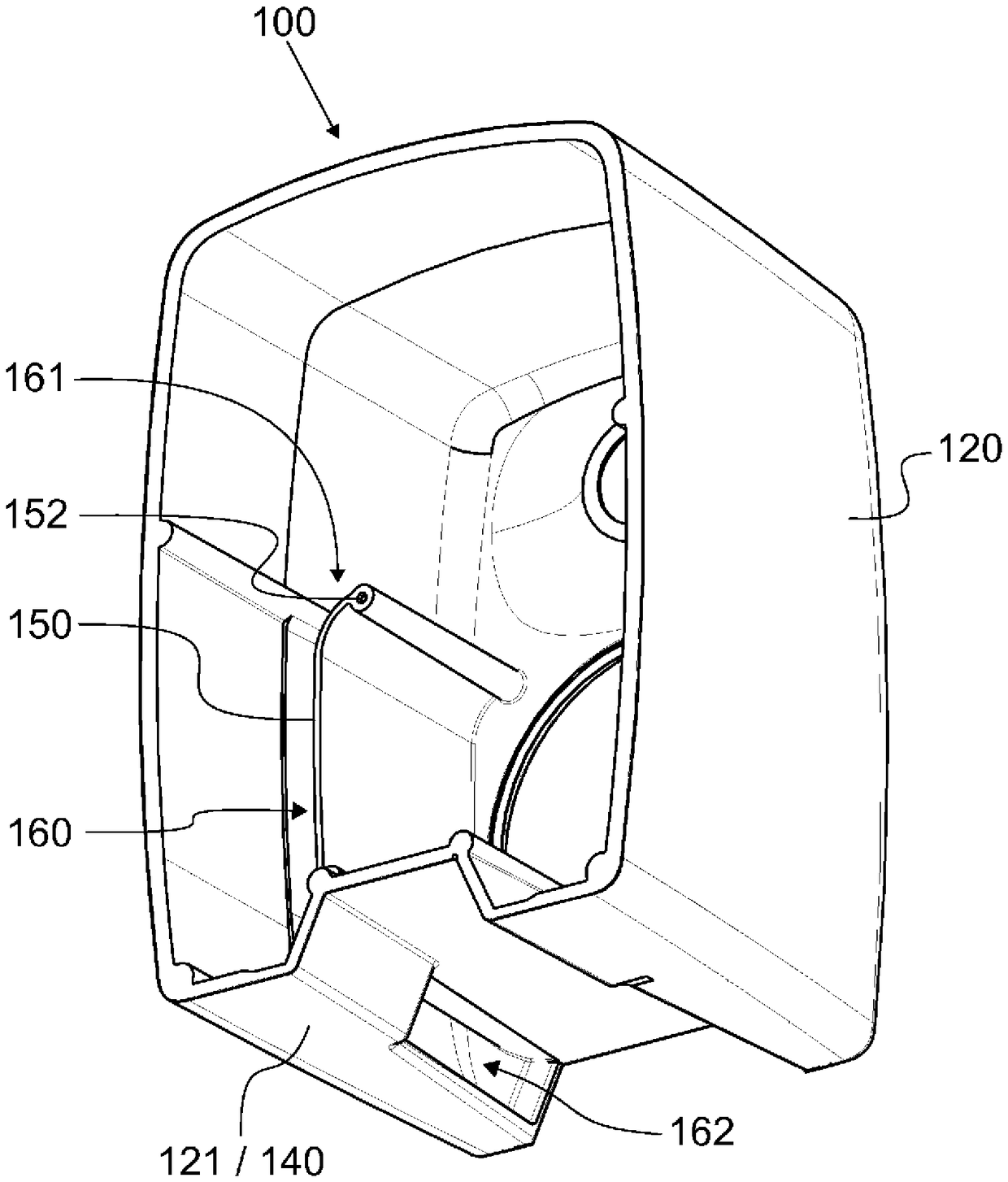 Loudspeaker and method of manufacturing bulkhead portion of loudspeaker