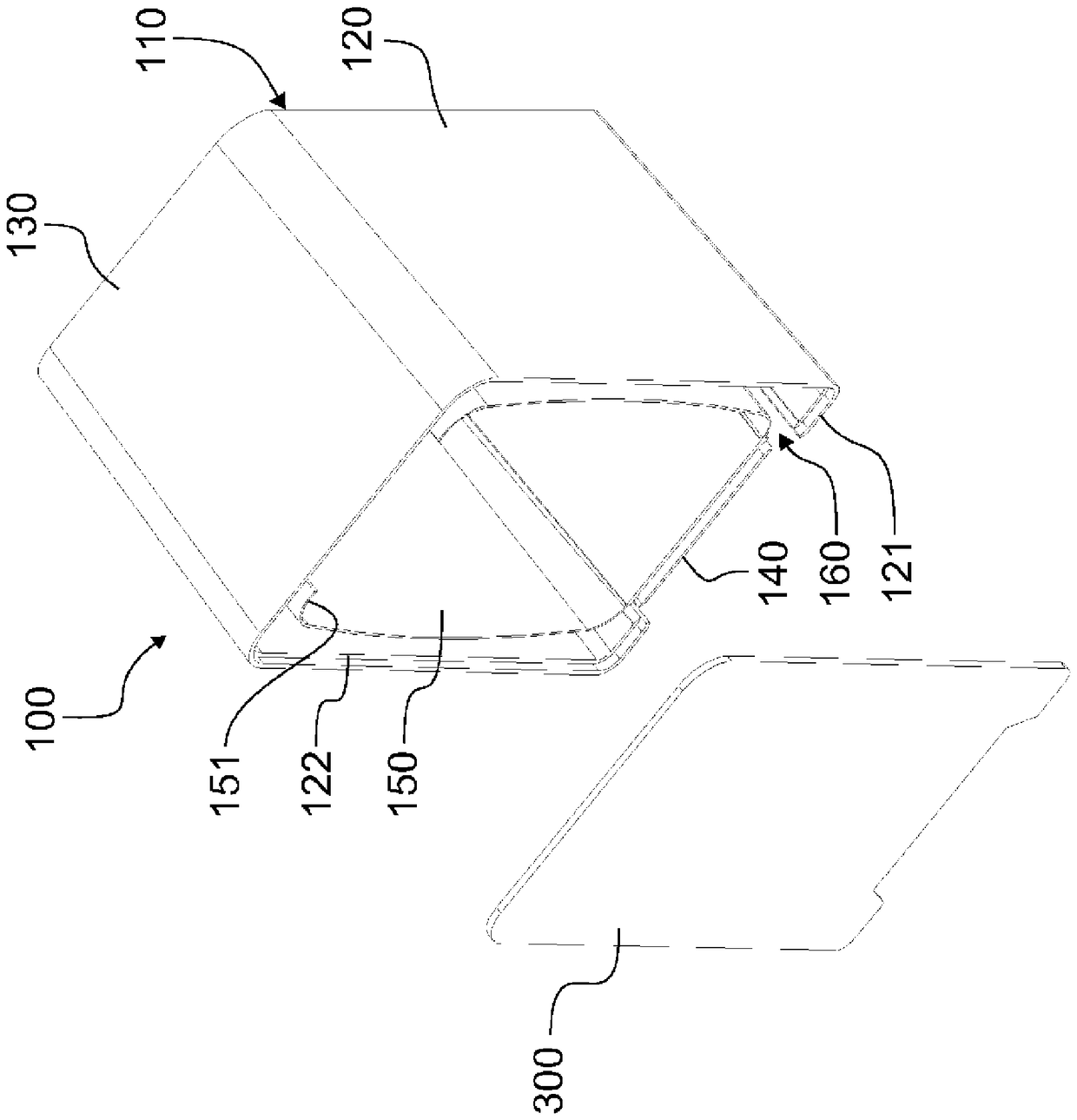 Loudspeaker and method of manufacturing bulkhead portion of loudspeaker