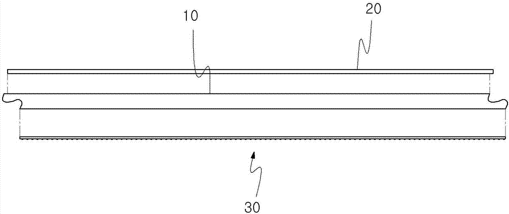 Assembly-type non-adhesive floorboard that tightly contacts floor and method for tightly installing floorboard using same