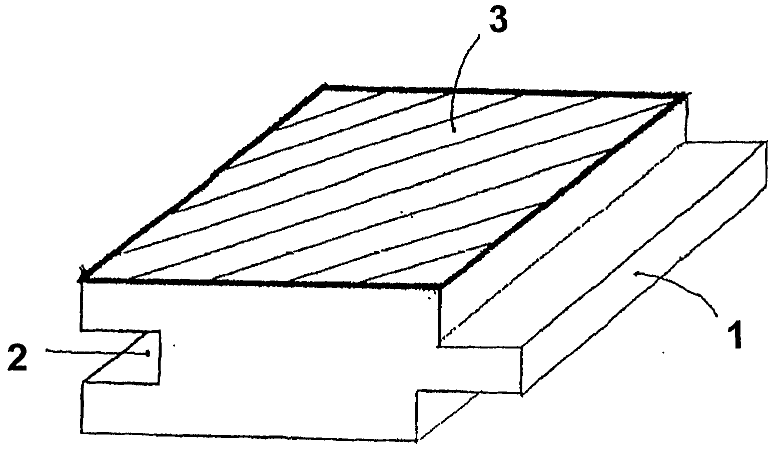 Decorative material for floor and its production method