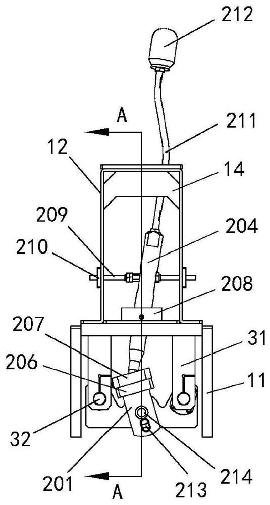 A manual gear selection mechanism for amt transmission testing