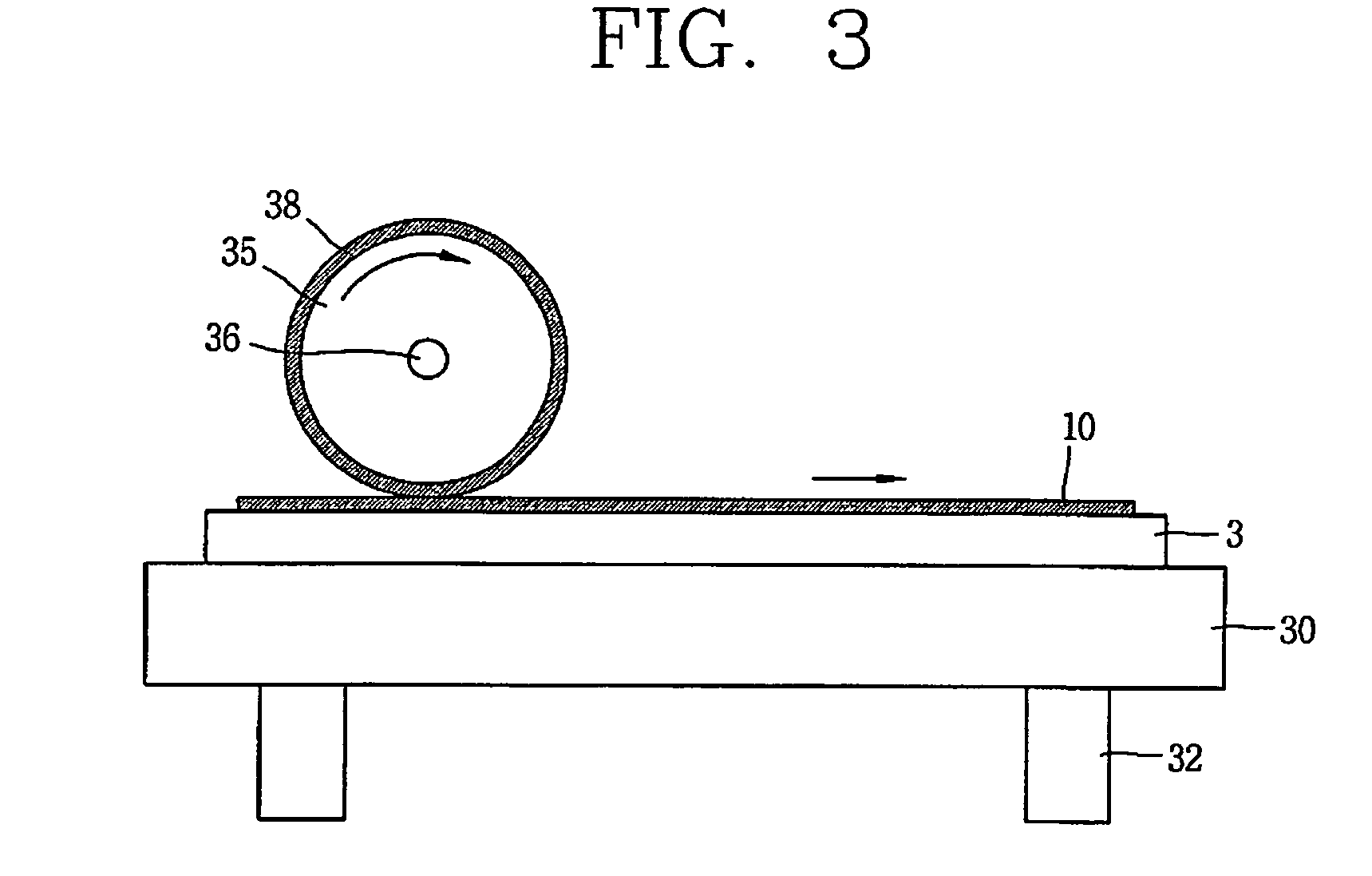 Apparatus for rubbing alignment layer