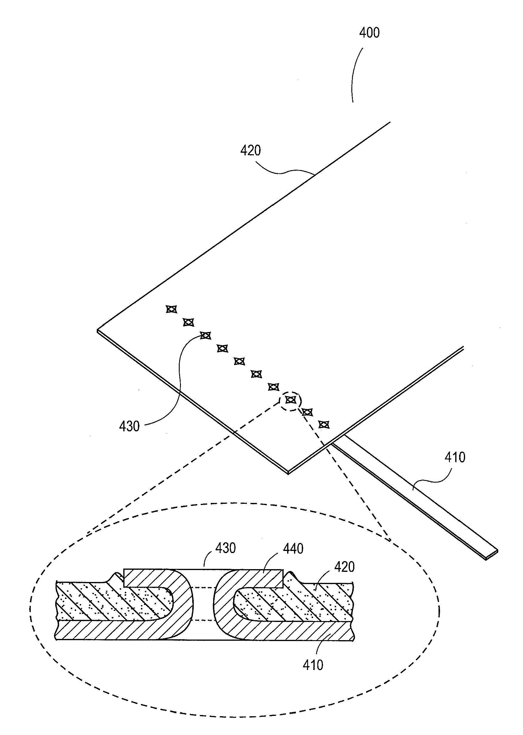 Electrochemical cells with tabs