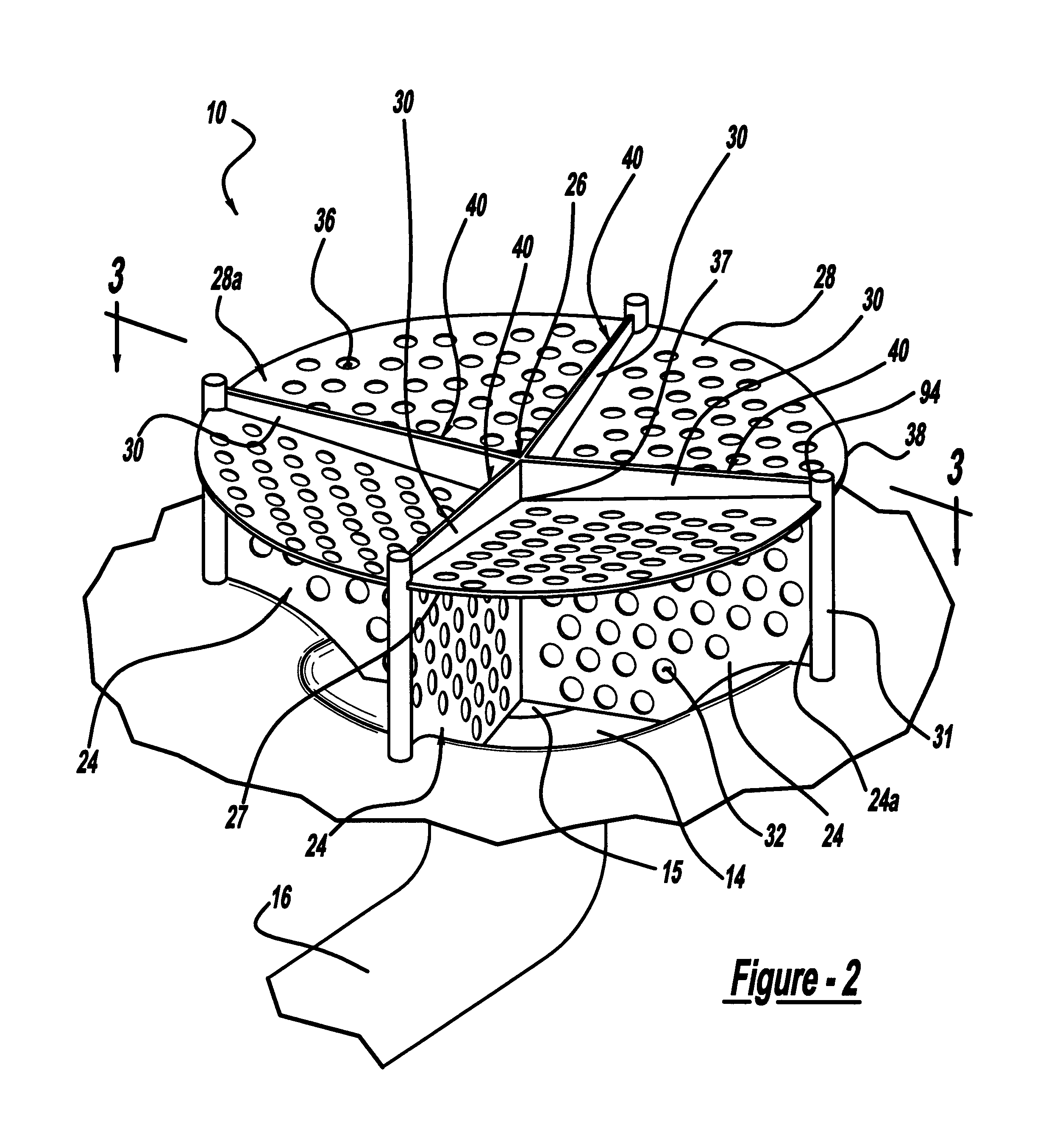 Variable-gravity anti-vortex and vapor-ingestion-suppression device