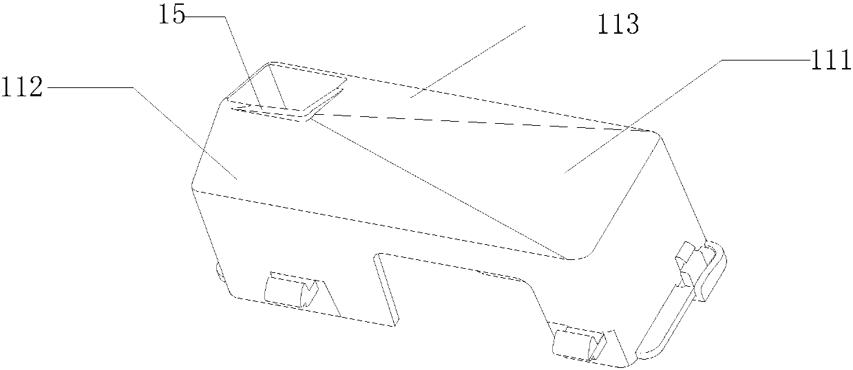 Water guiding funnel and ice making device
