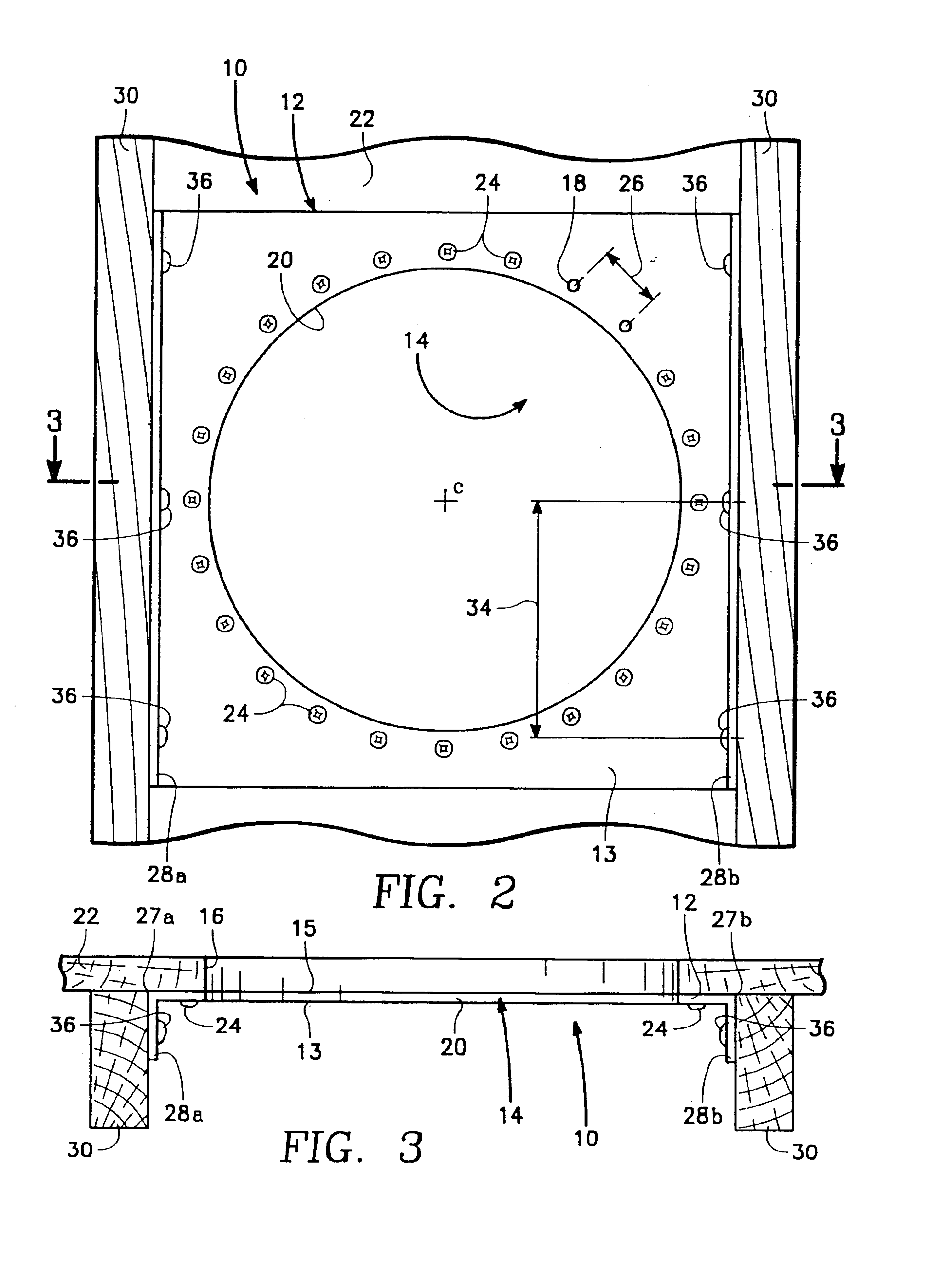 Reinforcement plate for a structural member