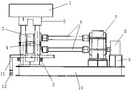 Improved four-roll finishing mill