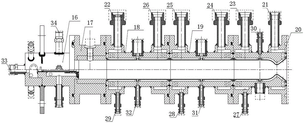 Combined-type multifunctional combustion device