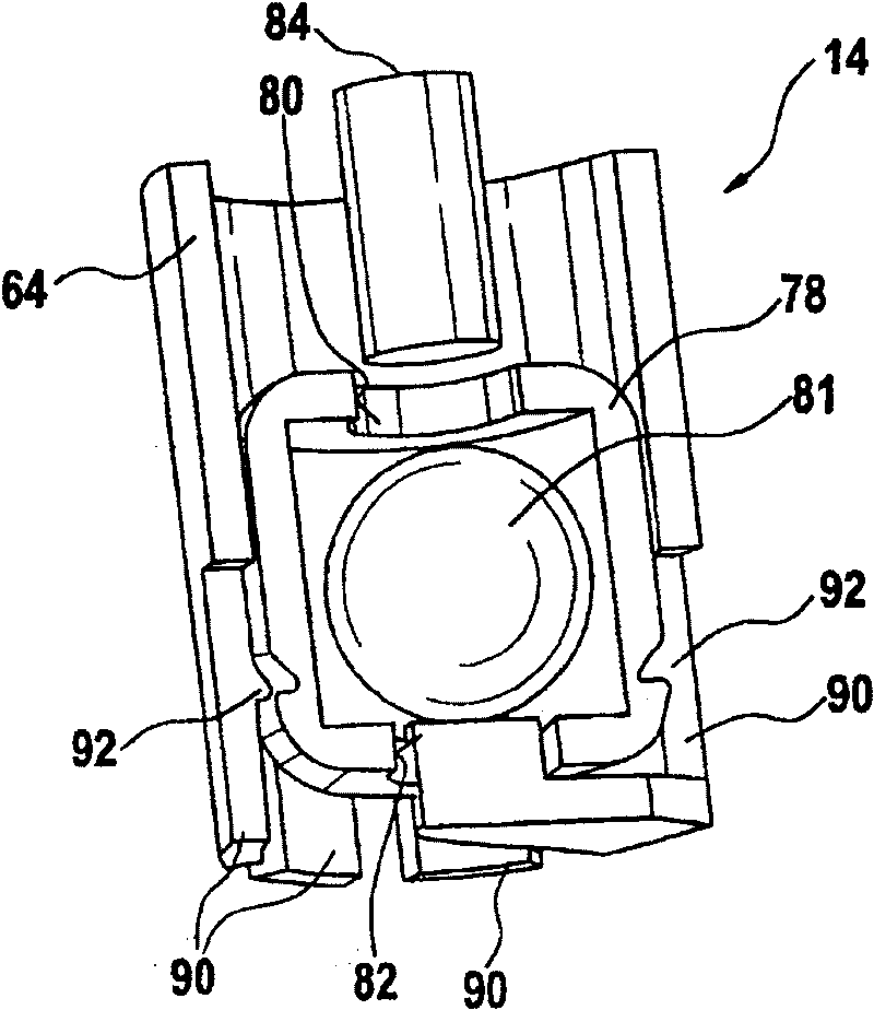 Electronic controlled valve arrangement