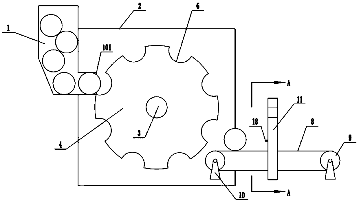 A pipe transportation device