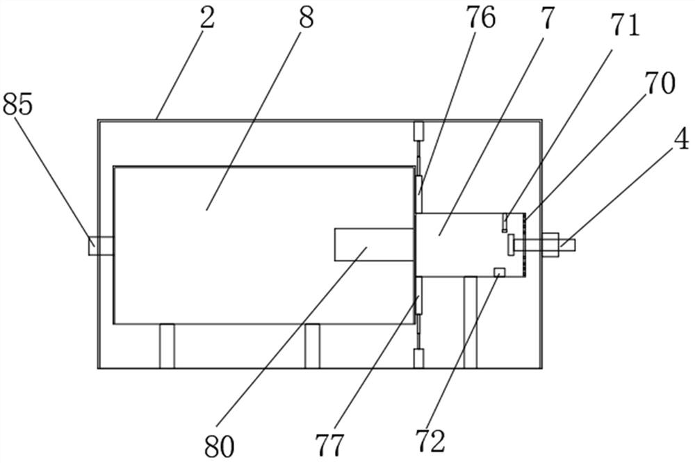 A gas diversion control device for a combustion chamber