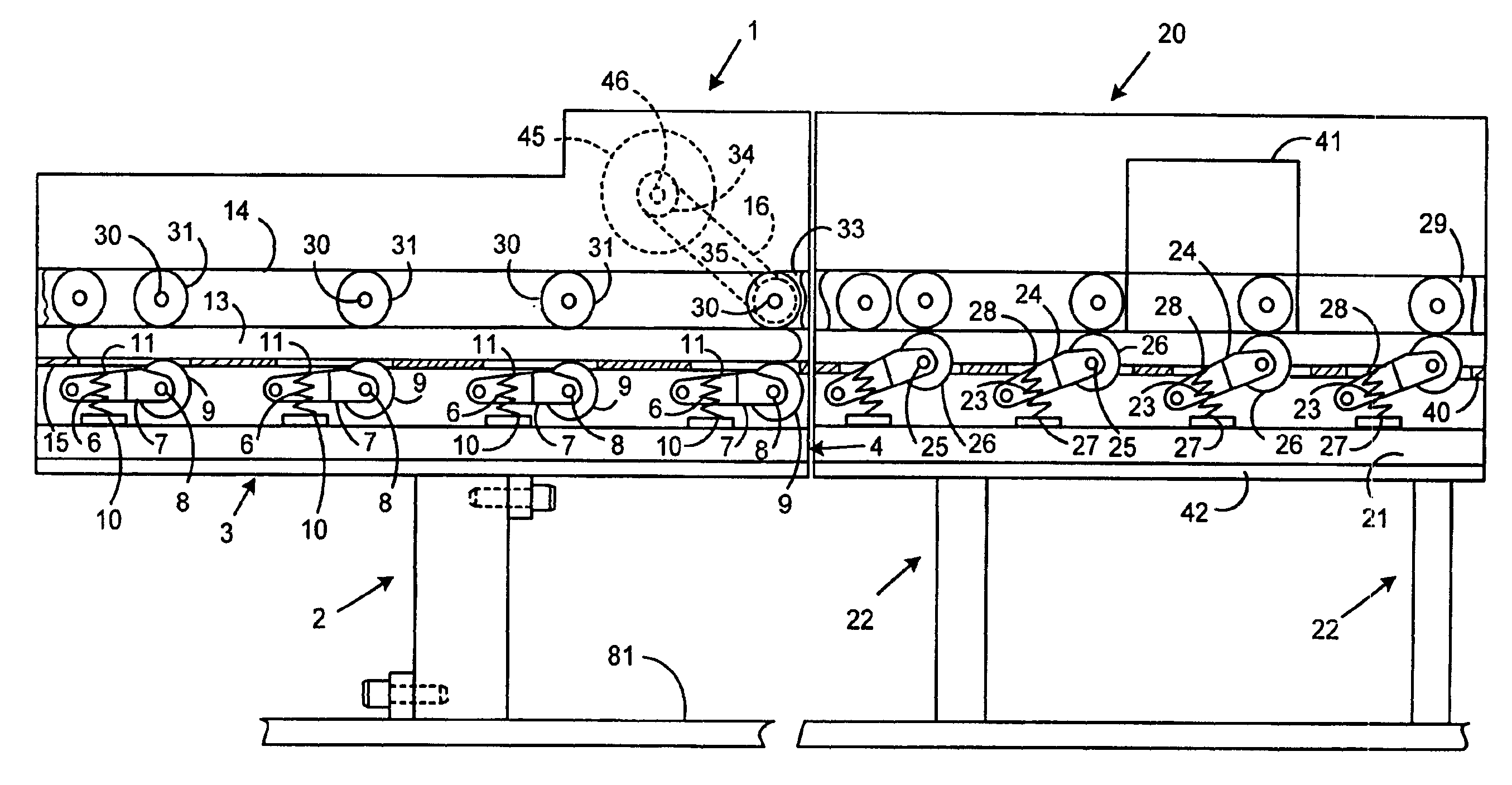 Method and apparatus for determining the mass of an article using a load cell