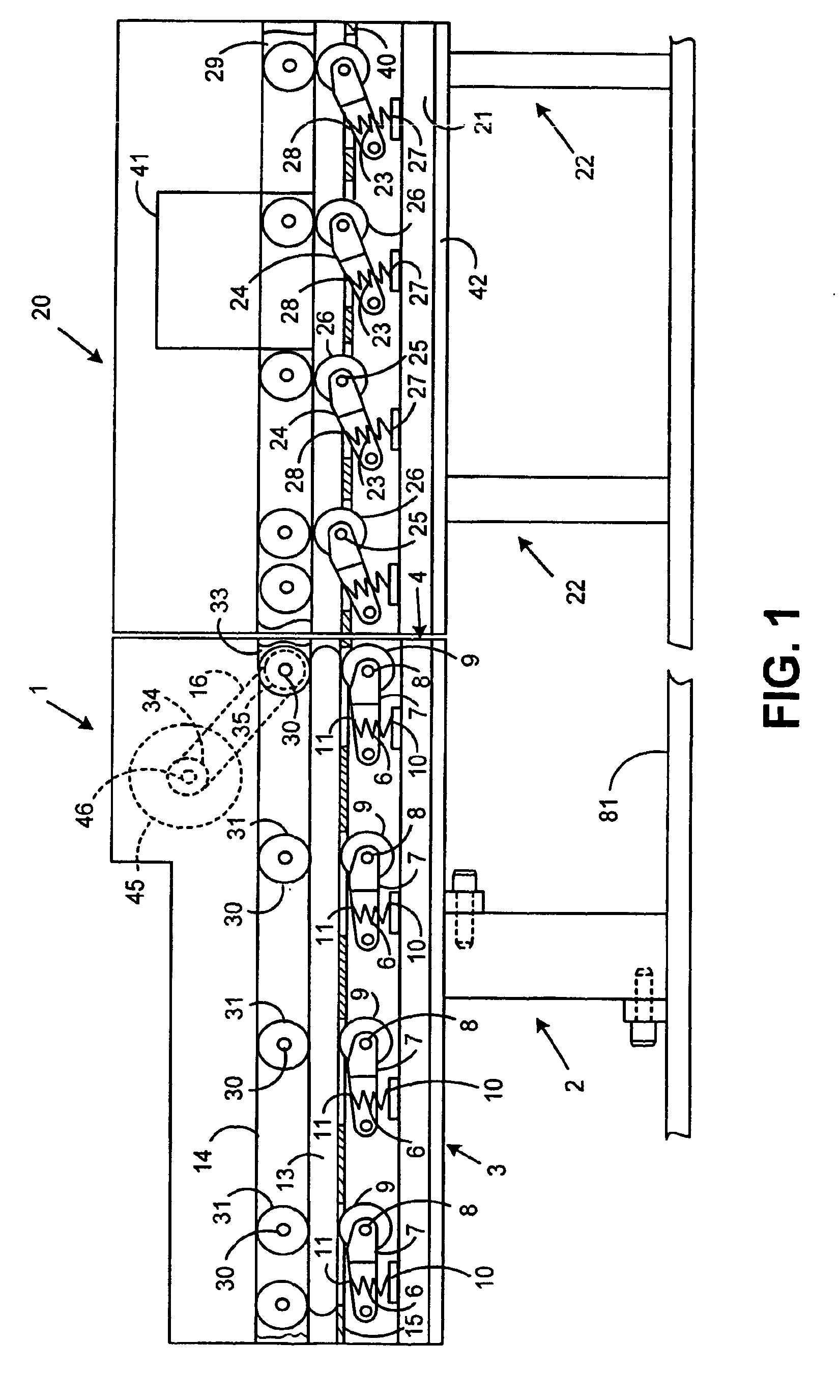 Method and apparatus for determining the mass of an article using a load cell