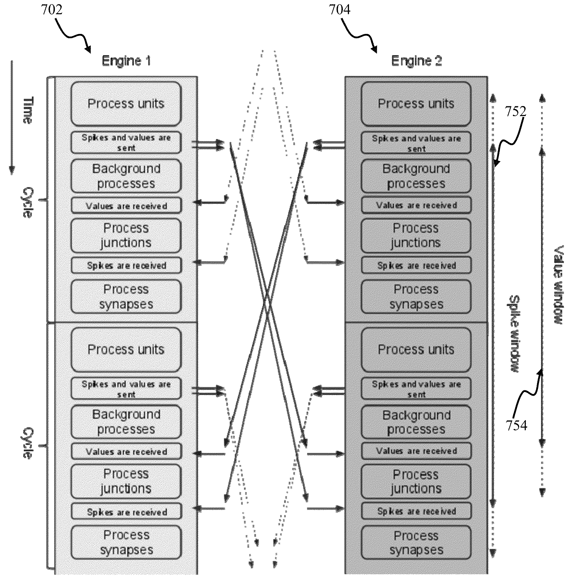 Systems and methods for providing a neural network having an elementary network description for efficient implementation of event-triggered plasticity rules
