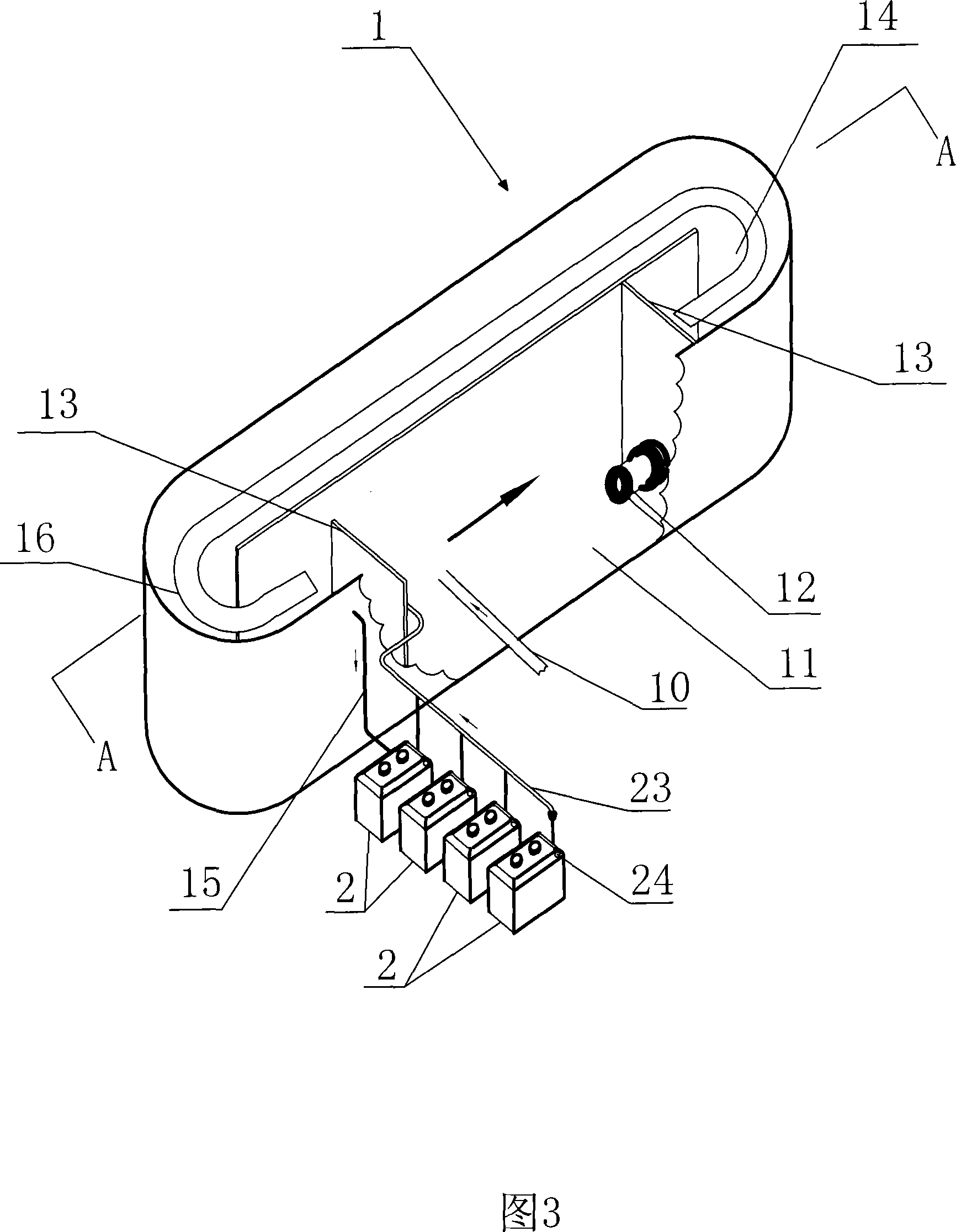 External membrane bioreactor system for sewage treatment and method thereof