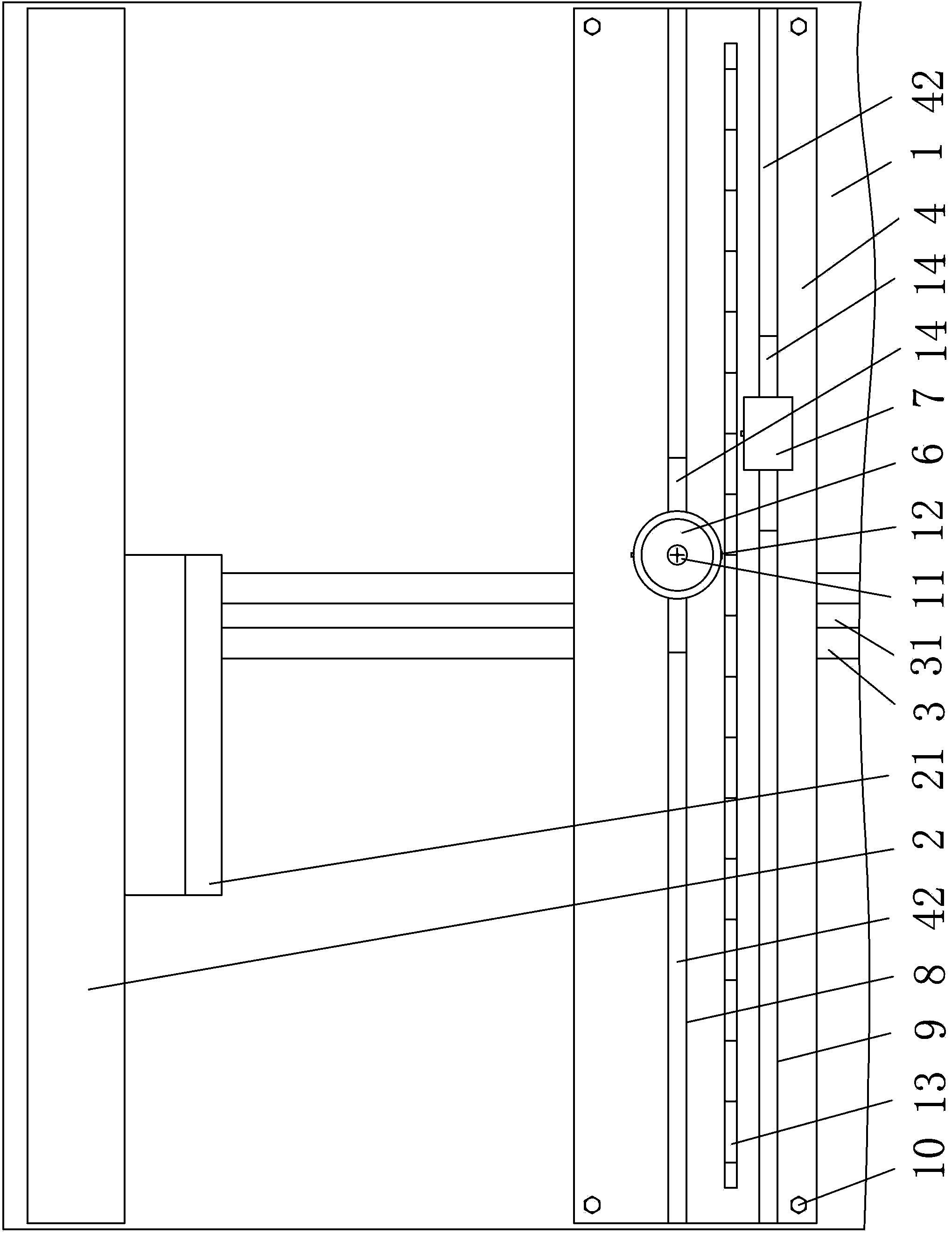 Car crash test positioning device and method