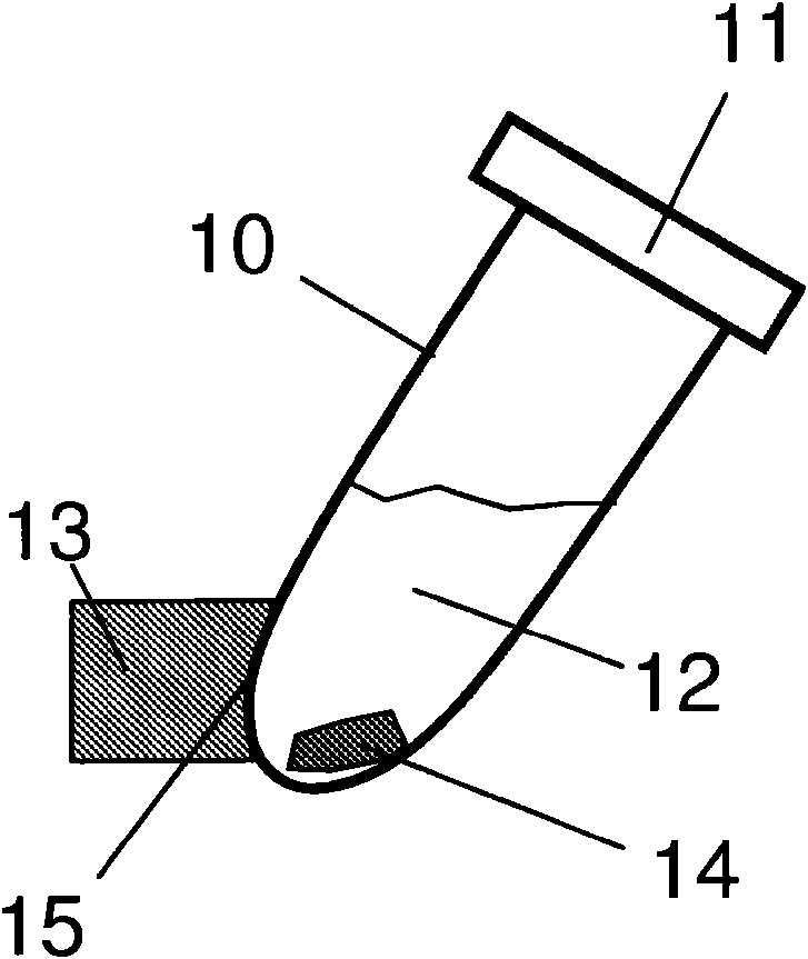 Method and device for breaking down biological material