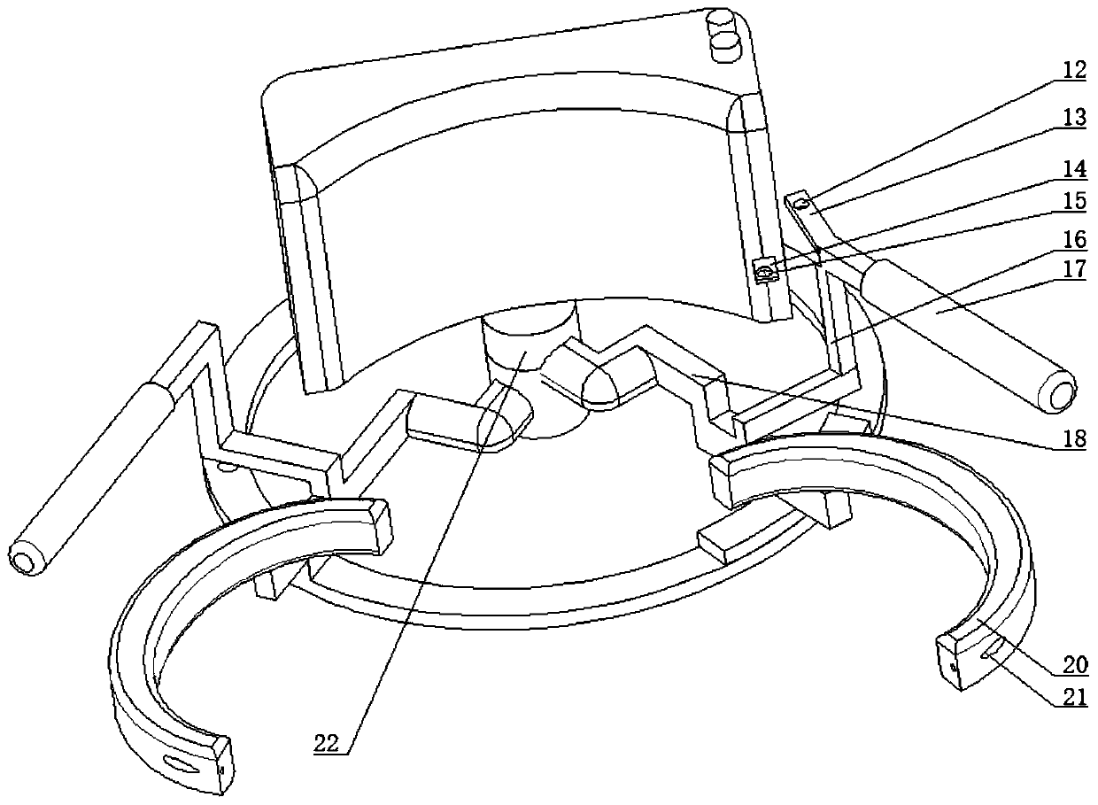 Auxiliary defecation device for patients in intensive care units