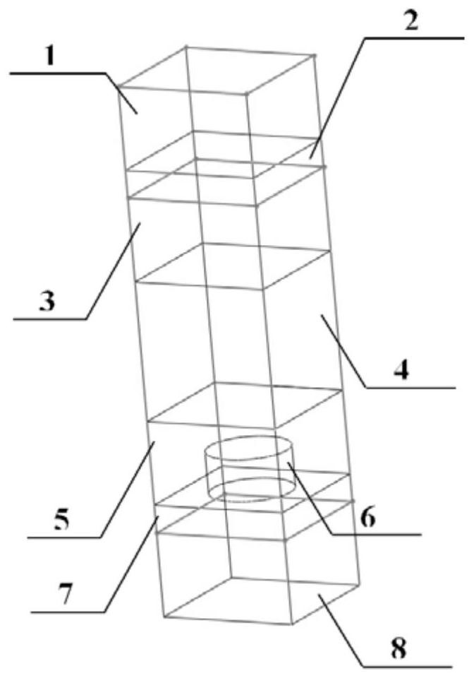 Flexible tunable beam splitter and preparation method thereof