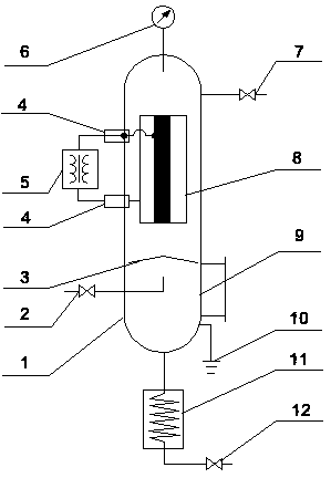 Electric dehydration and deslagging method and device for investment casting pattern materials