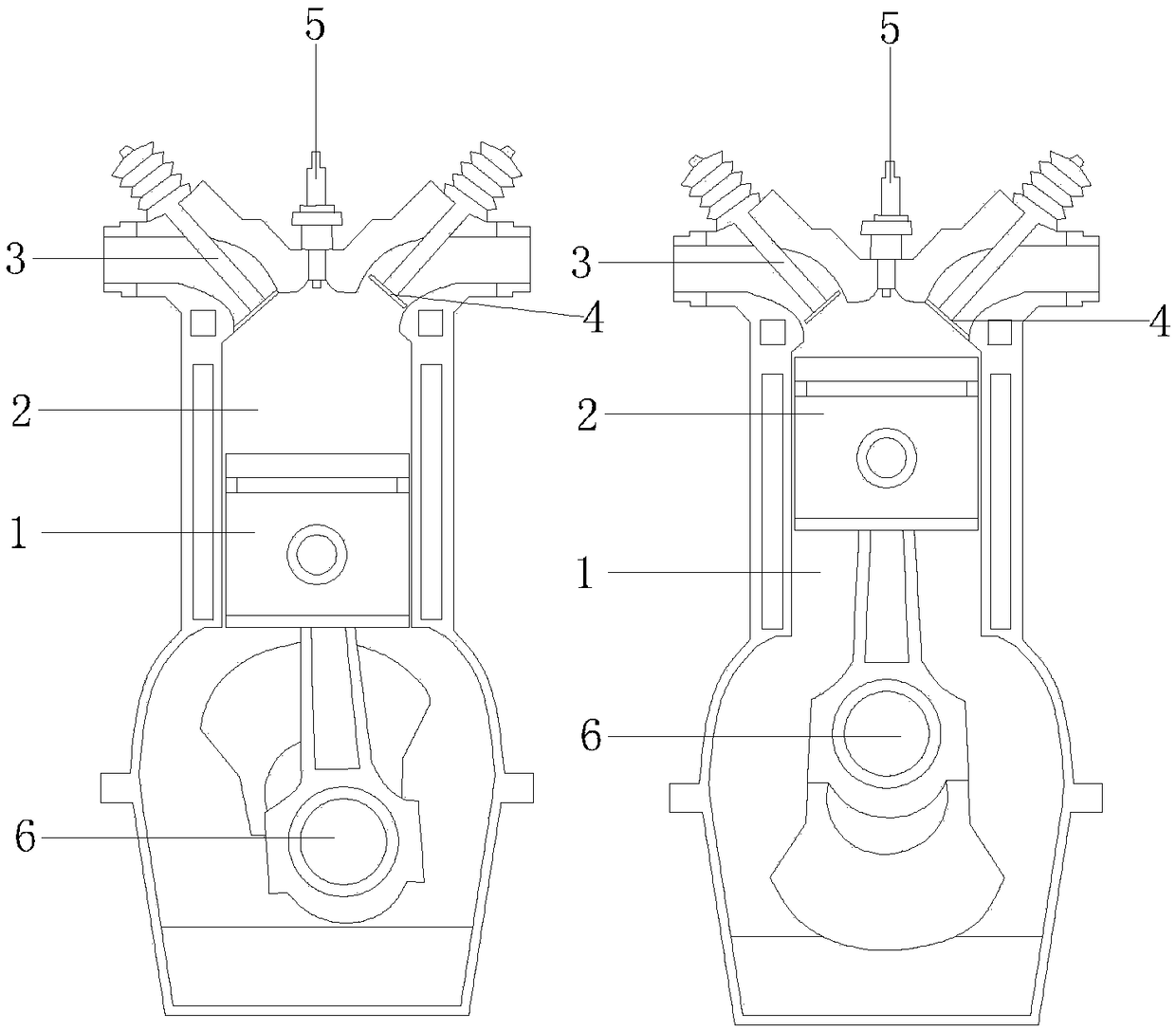 Novel two-stroke engine