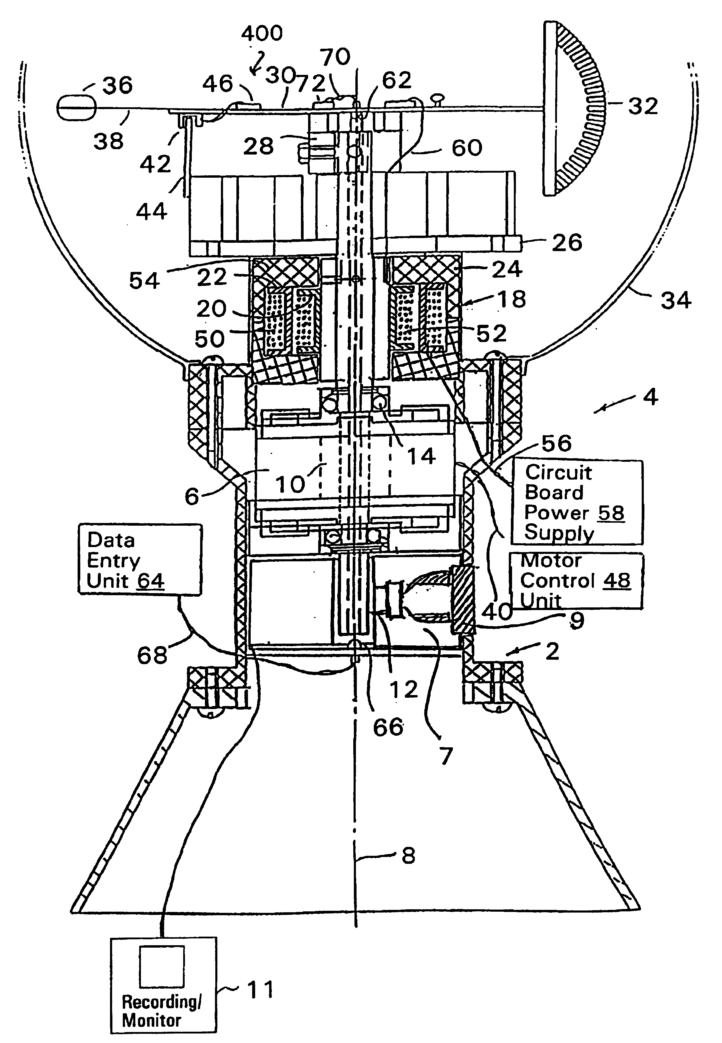 Visual message display device