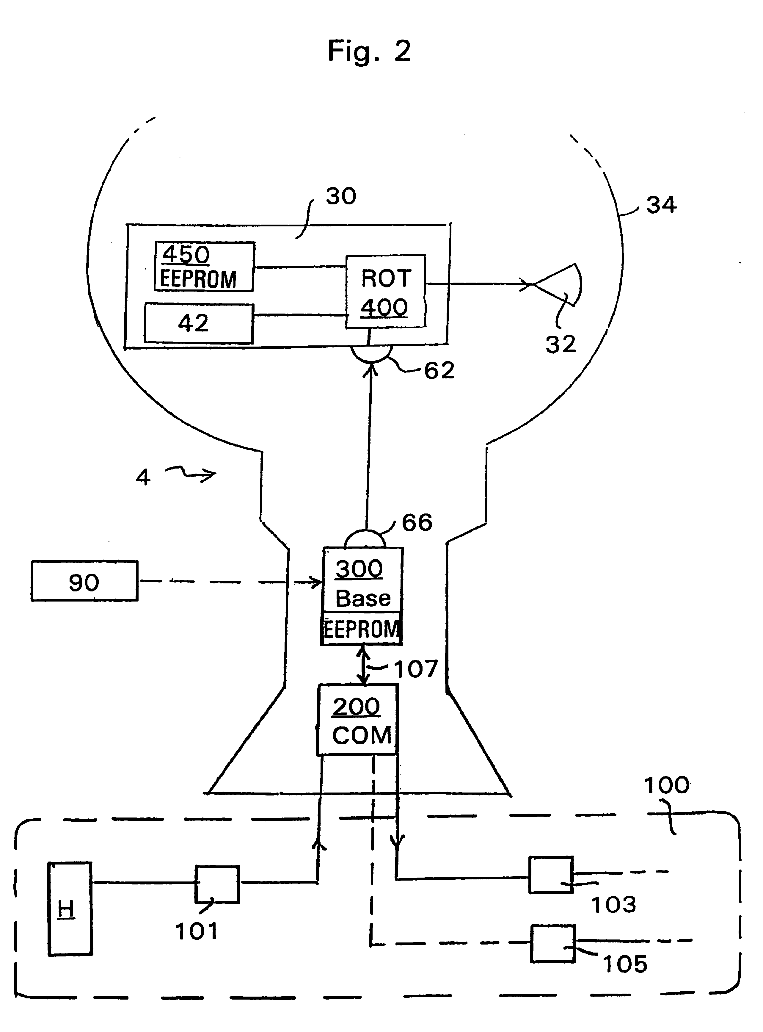 Visual message display device