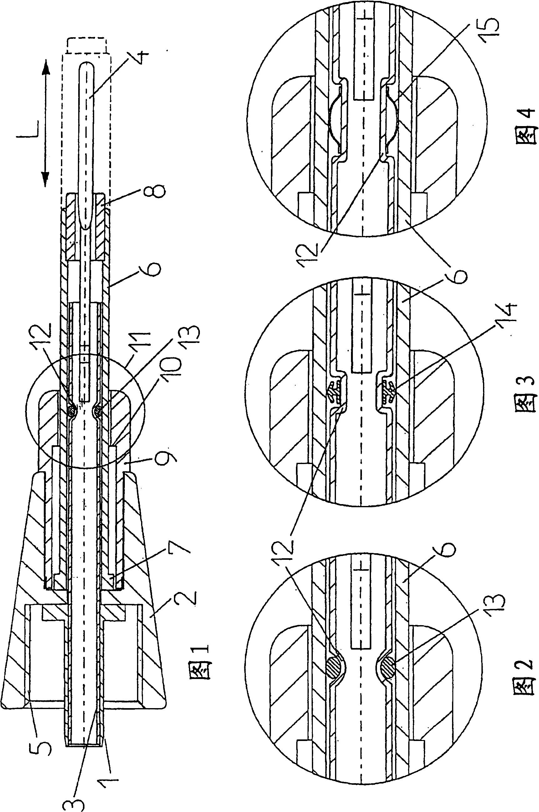 Applicator for an electrosurgical instrument