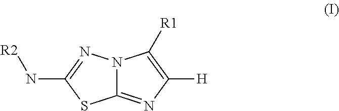 Imidazothiadiazole derivatives
